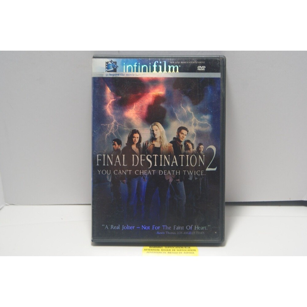 Final Destination 2 (DVD) Ali Larter Supernatural Death Chaser Horror